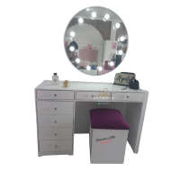 Tocador 7c/ Espejo redondo