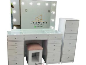 130 Set tocador 13c/ cajonera 6c
