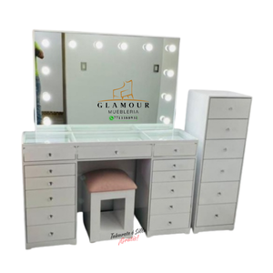 Set tocador 13c/ cajonera 6c