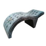 Camilla base madera curve