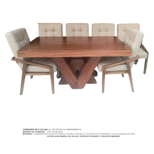 Comedor- 6 sillas