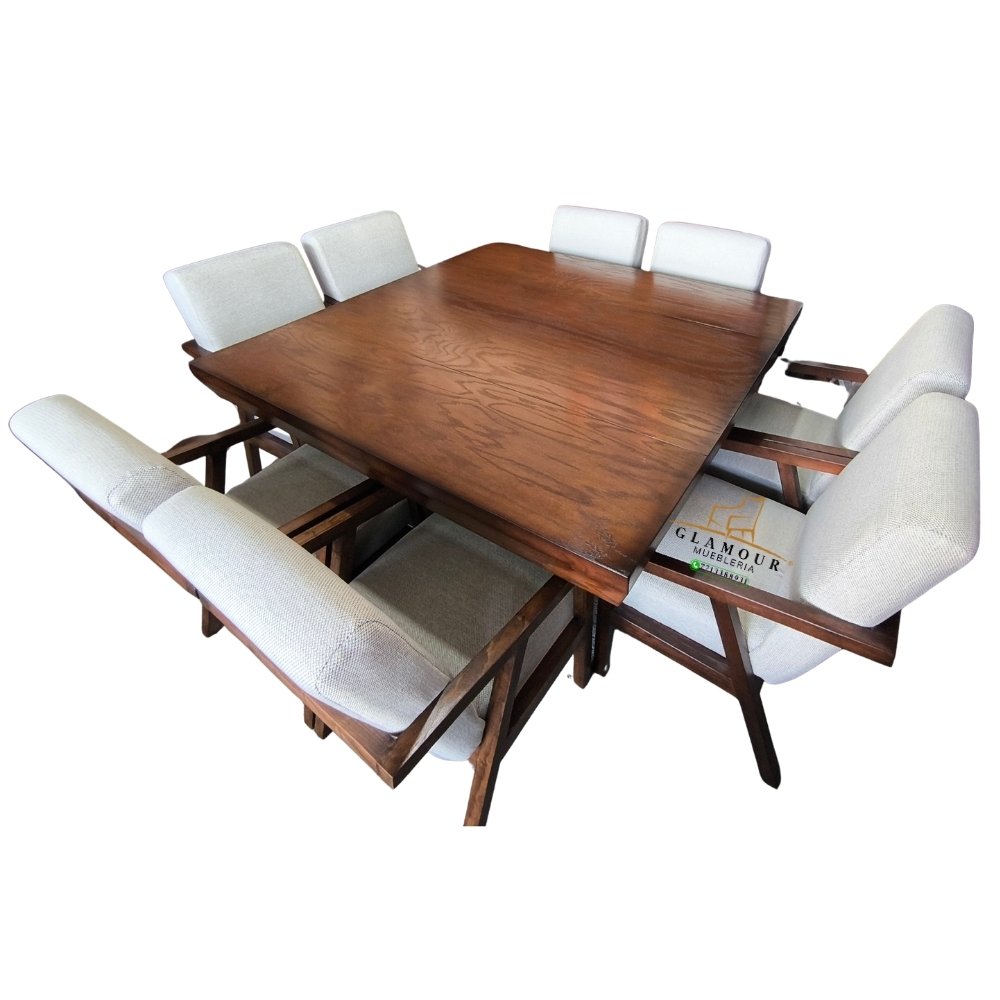Comedor 8 sillas- Cubierta chapa