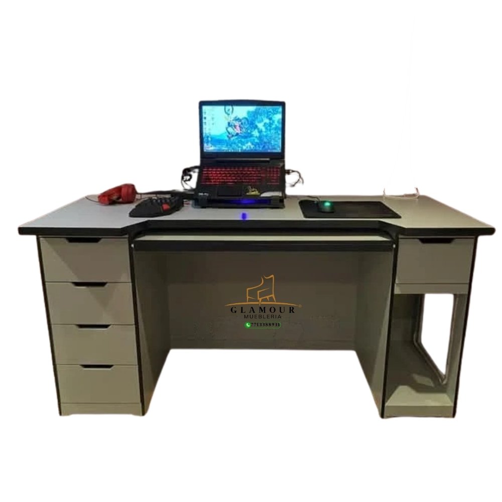 ESCRITORIO GAMMER LED Escritorio gammer con led