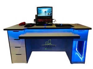 Escritorio gammer con led