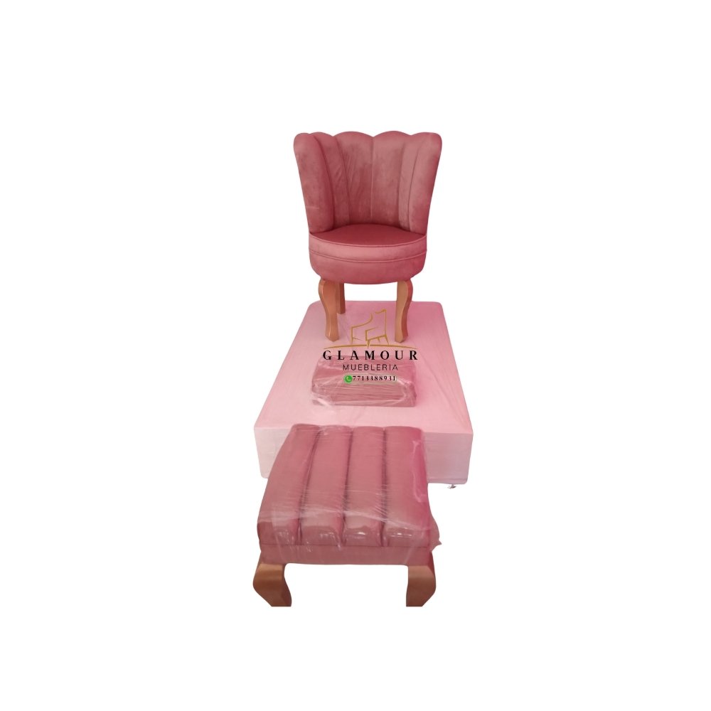 Set pedicura sillón Mickey / tulipán (4pzas)