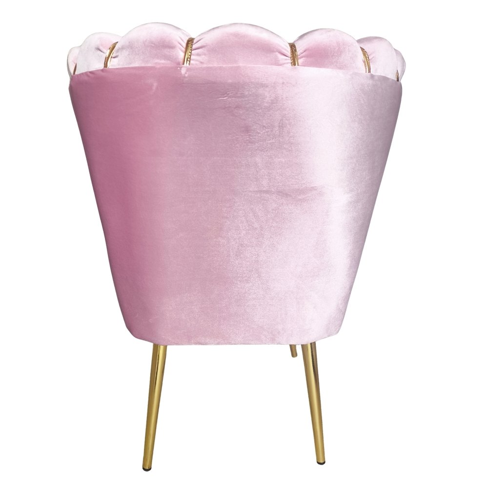 SILLA TULIPAN Sillón Tulipan con Vivos Dorados