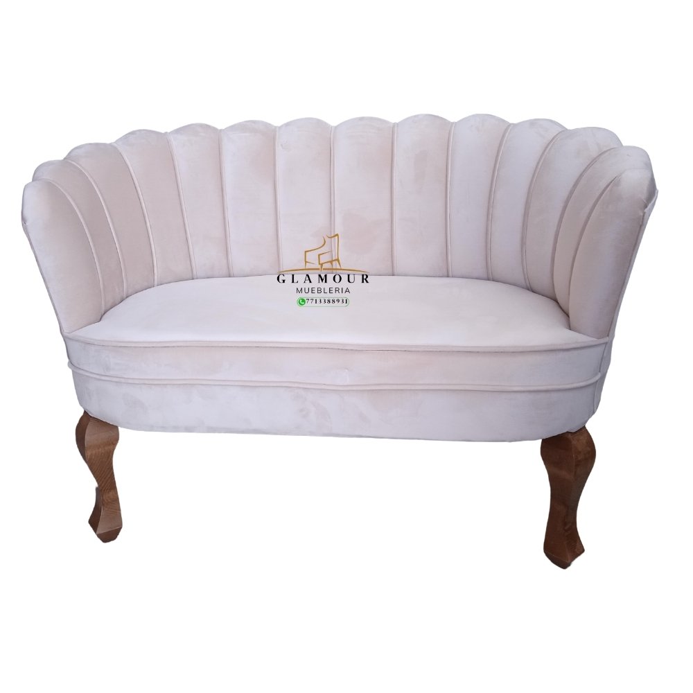 SILLÓN DOBLE FLOR (2) Sillón doble plaza modelo Flor