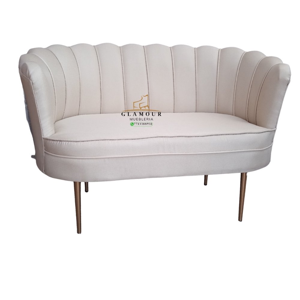 SILLÓN DOBLE FLOR (3) Sillón doble plaza modelo Flor