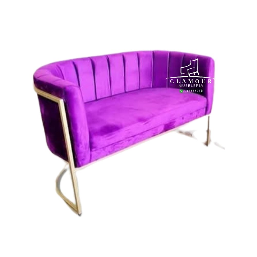 Sillón doble plaza modelo Herré gajos