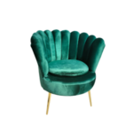 SILLÓN IND FLOR PATA METALICA Sillón Ind Flor (pata metal)