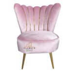 SILLÓN TULIPAN Sillón Tulipan con Vivos Dorados
