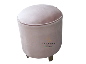 Taburete redondo liso