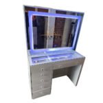 Tocador 6C LED vista frontal con espejo