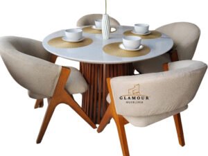 Comedor 4 sillas- Cubierta Mármol