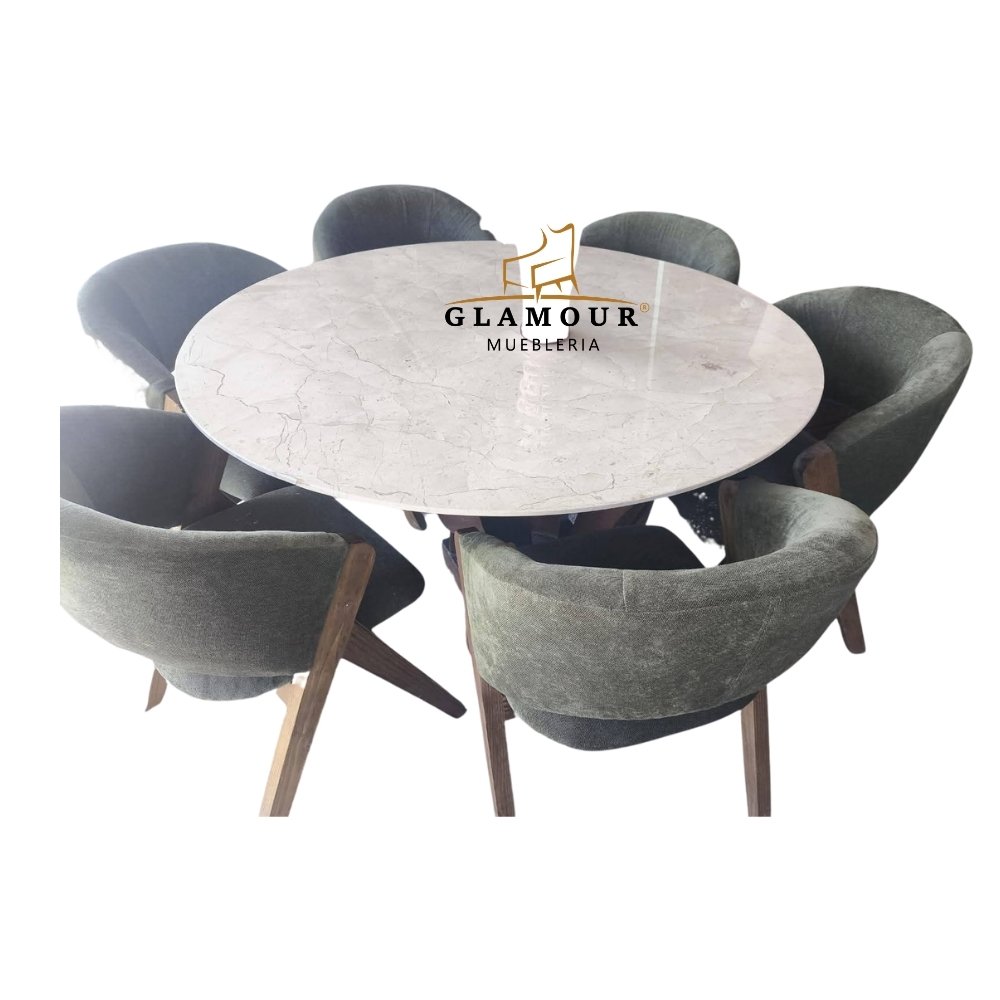 Comedor 6 sillas- Cubierta Mármol