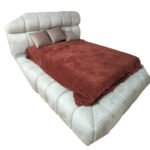 Conjunto nube (4) Set Cabecera y Base Nube tapizada color claro