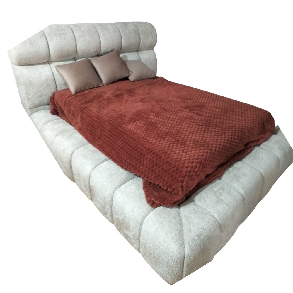 Conjunto nube (4) Set Cabecera y Base Nube tapizada color claro