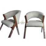 Sillas de Comedor Modernas y Tapizadas de Madera | Mueblería Glamour