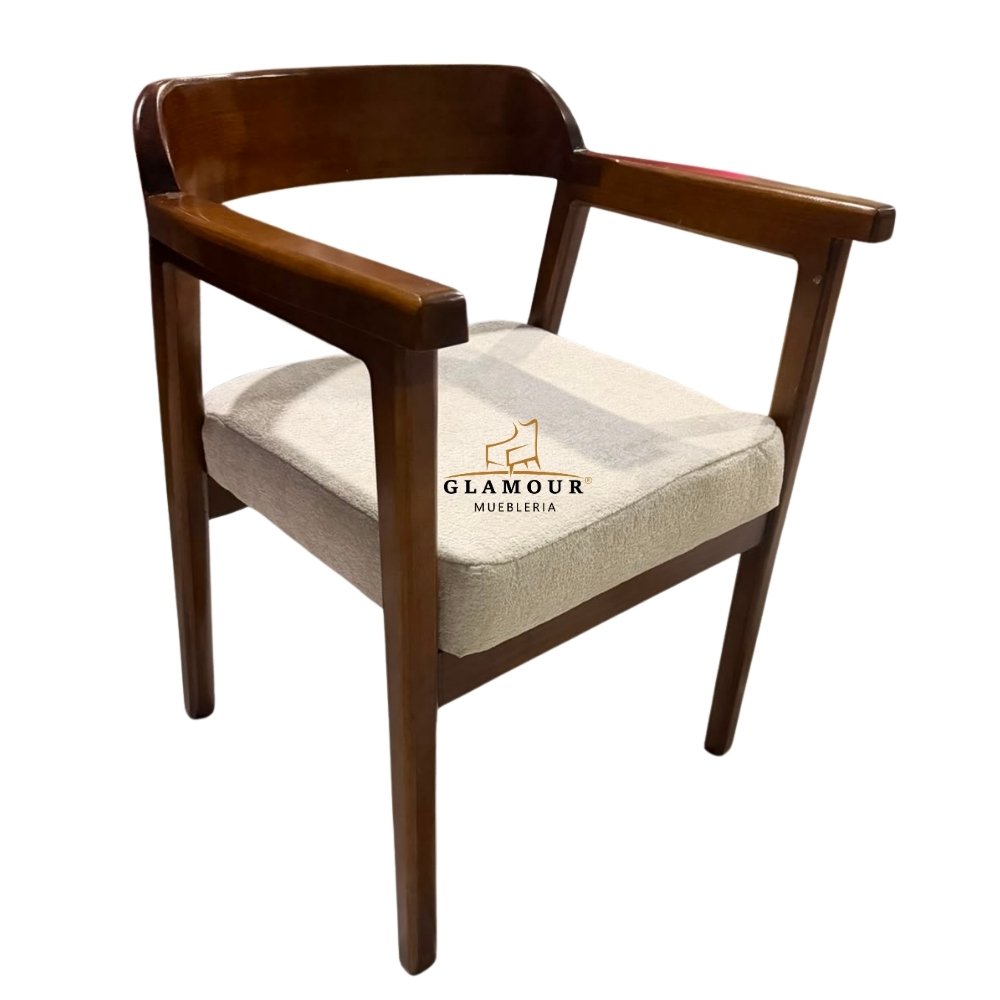 Sillas de Comedor Modernas y Tapizadas de Madera | Mueblería Glamour