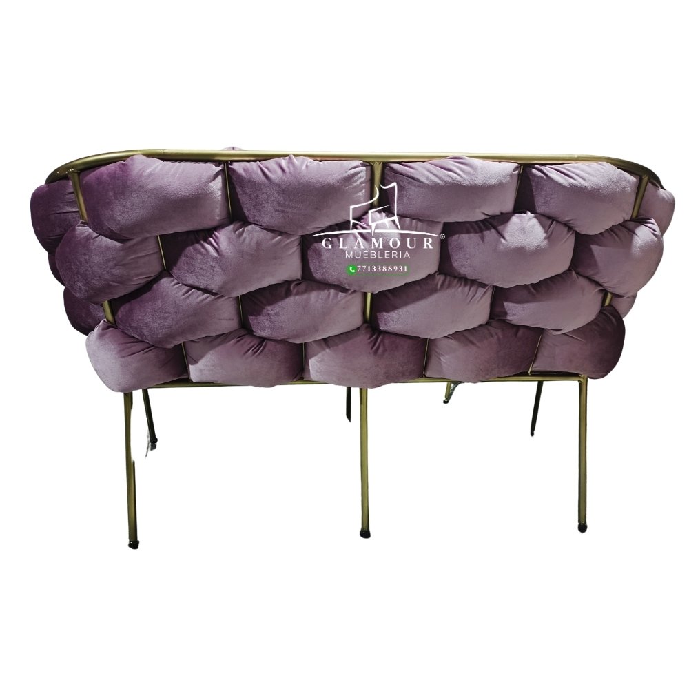 SILLÓN DOBLE TRENZA (2) Sillón doble plaza modelo Herré Trenza