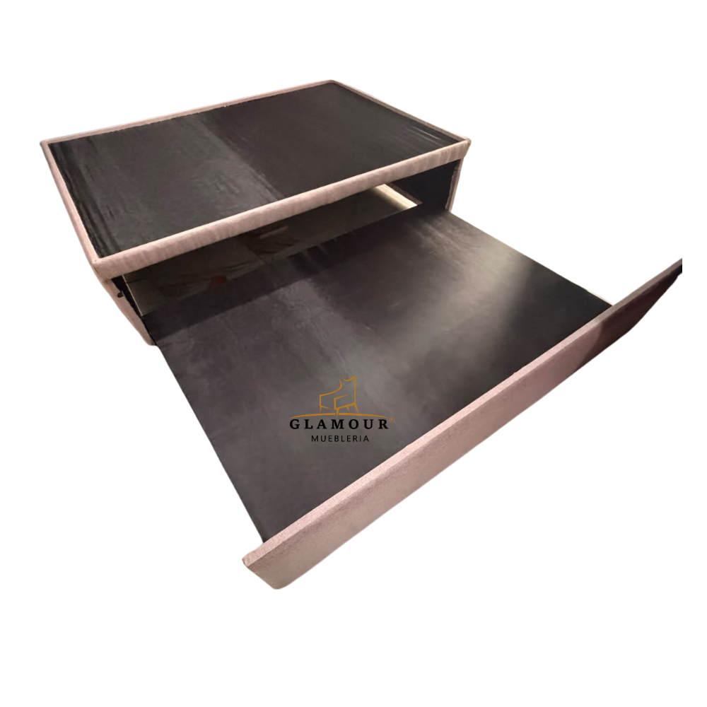 Cama Doble Canguro Verona Tapizada (2) Cama Canguro Verona completamente abierta