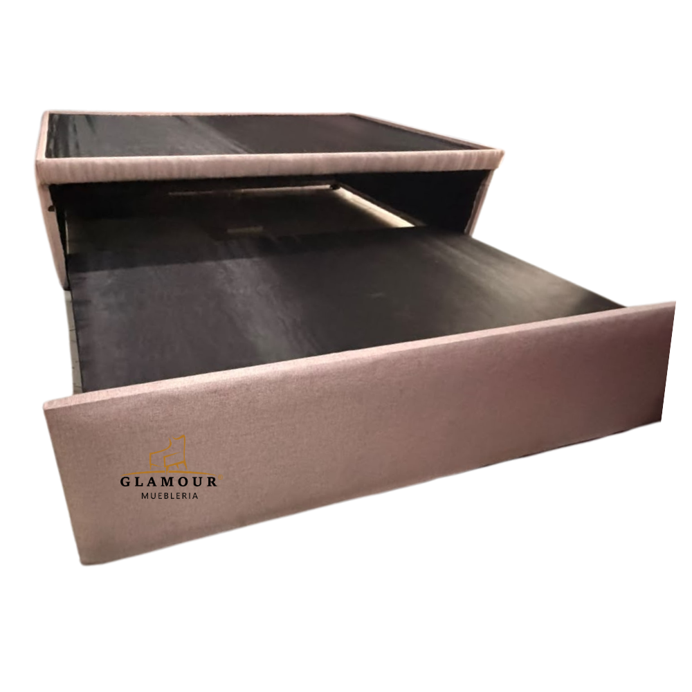 Cama Doble Canguro Verona | Diseño Moderno 2 piezas